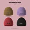 Fashion Versatile Wool Hat Cold-proof and Warm Hat Women's Autumn and Winter Sports Cycling Face Small Men's Knitted Hat