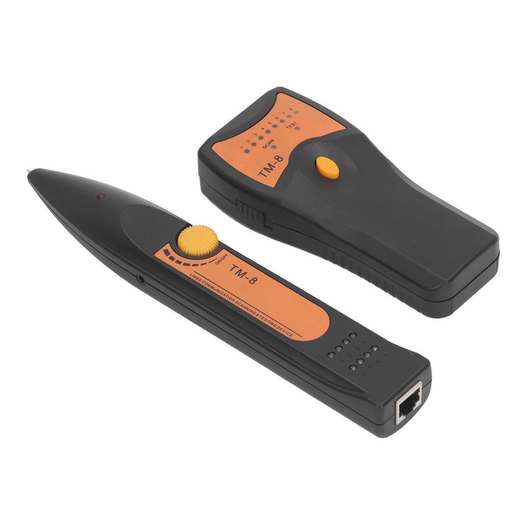 Netzwerkkabeltester RJ45 Kabelverfolger RJ11 Finder Ortungswerkzeug für Telefon Internet