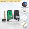 Key Fob for 2006-2011 BMW 3 5 Series, 325i, 328i, 330i, 335i, 525i, 528i, 530i, 535i, 550i& More Car Keyless Entry Remote Control Start, KR55WK49127