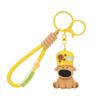 Anti-Lost Little Dog Keychain Resin Cartoon Dog Key Ring  Girls Couple Girlfriends