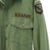 US ARMY 60s Vintage DSA Long sleeve Military shirt khaki Men's Used