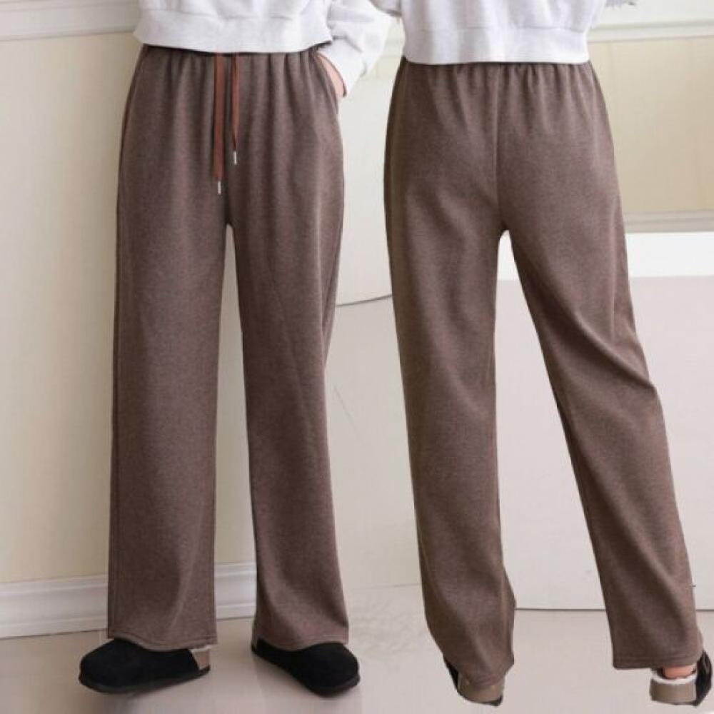From Heart Herringbone Wool Wide Pants Mpn