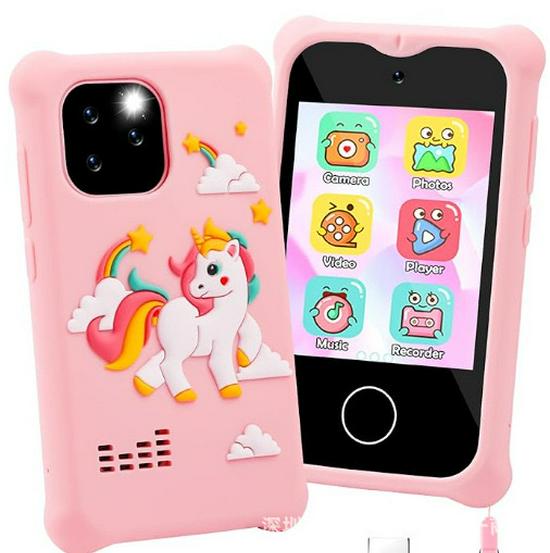 Unicorn & Shark S3 Kids' Touchscreen Phone Camera Toy