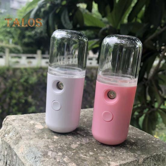 Mini Travel Steamer Cordless USB Rechargeable 30ml Water Tank Handheld Clothes Steamer Portable Facial Hydrating Device for Travel Home