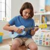 Full Wooden Barrel Body Mini Guitarra 4 Strings Beginner Ukulele Kids Ukulele  Musical Awakening