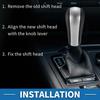 Automatic Gear Shifter Knob Single  for BMW 1 Series E81 2006-2011 Leather