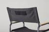 LALPHA Outdoor Chair Folding Chair Compact Slim Low Chair 610 x 535 x 690mm LV-150BK