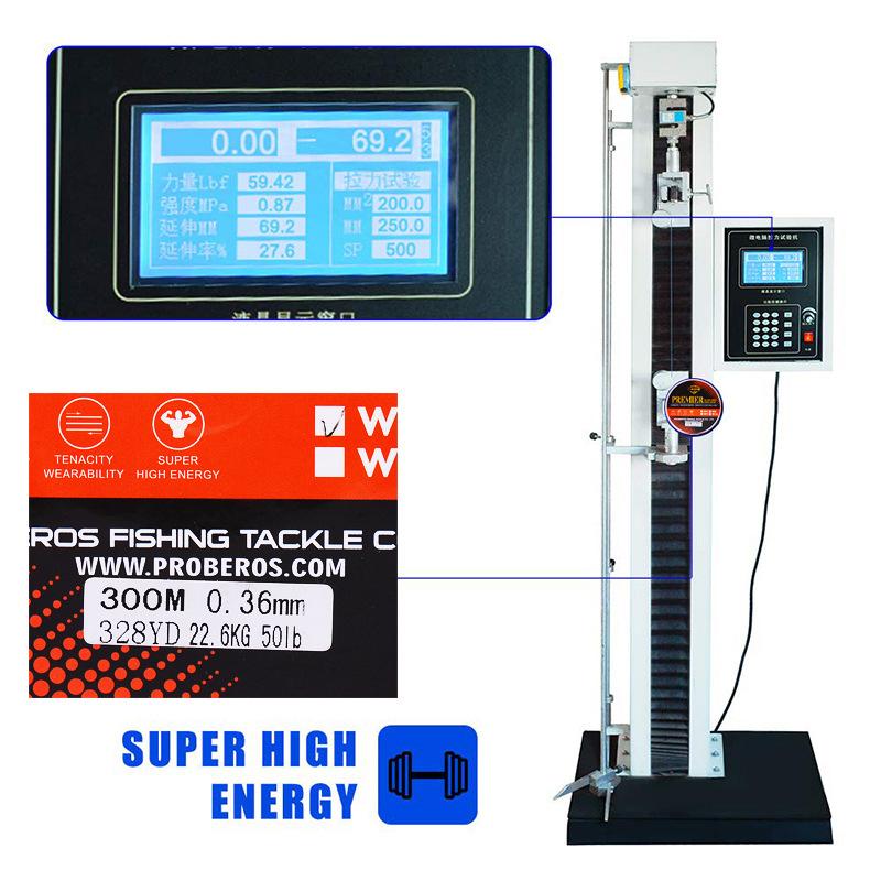 Jemně balený 4dílný 300metrový rybářský vlasec PE pletený vlasec Dali Ma rybářský vlasec Jidiao Haidiao Hlavní vlasec v krabici
