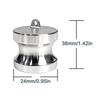 Stainless Steel Quick Connect Fitting Thread Adapter  for Water Oil Pump Pipe Systems