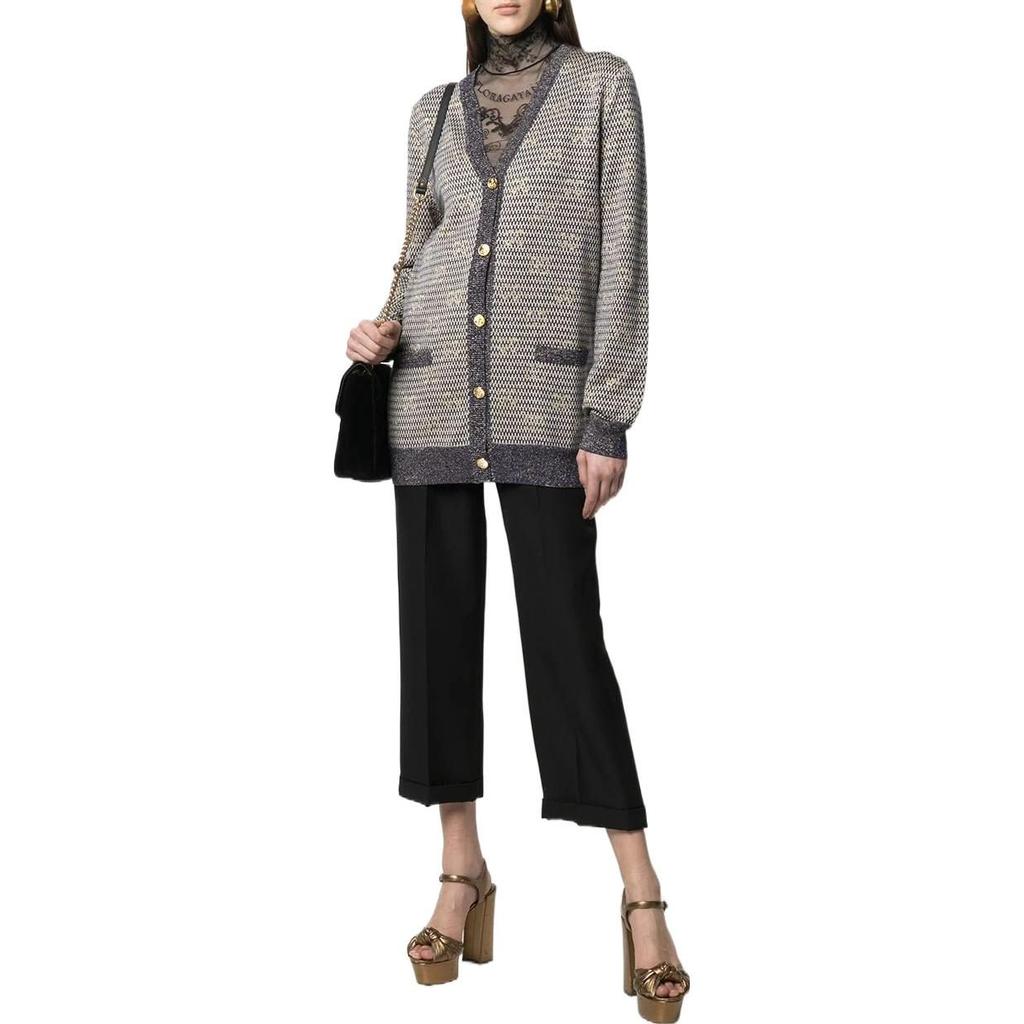 Gucci SS22 Knitwear Women's Blue 644773-XKBOO-9661