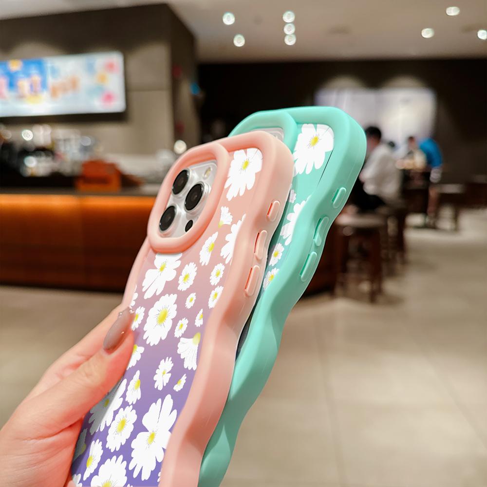Sunflower Silicone Soft Phone Case for iPhone 16 15 14 13 12 11 Pro Max XS X XR Plus Anti-Scratch, Shockproof Fit Trendy Cover