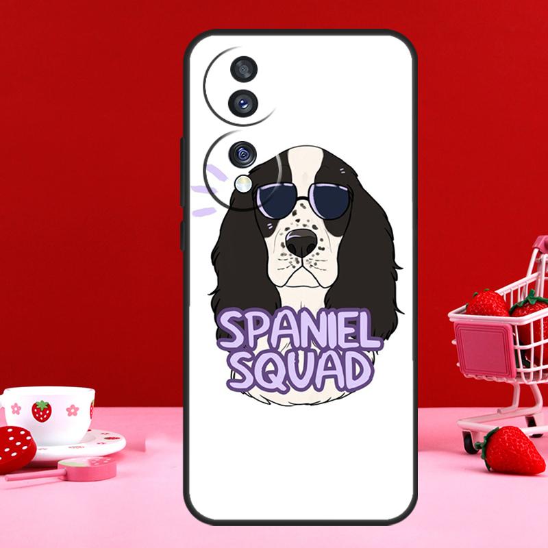 Étui pour chien Épagneul Cocker Anglais Pour Honor 90 Lite 70 50 Magic 6 Pro 5 Lite X6 X7 X8 X9 X6a X7a X8a X9a X9b X8b Coque