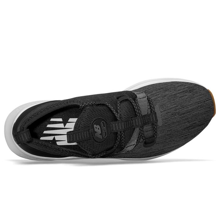 New Balance Nb Fresh Foam Lazr Comfortable Mesh Synthetic Leather Low Top Casual Running Shoes Women Sneaker Black WLAZRSB