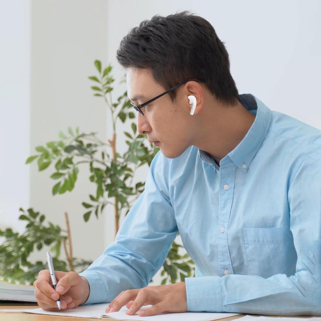 Kashimura fit for Simple and fully wireless earphones with IPX4 automatic and USB [Comfortable long-lasting comfort] easy-to-use, AAC, waterproof,