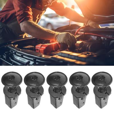 Mudguard Liner Clips Universal 10 Set/20 Set Auto Maintenance Tools Splash Shield Screws For Garage Vehicle Inspector Mechanic