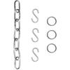 Rods Dent Removal Kit, 20 Pcs Paintless Dent Repair Rods, Stainless Steel Dent Rods, Whale Tail Dent Repair Tools, Professional Hail Dent Removal Tool