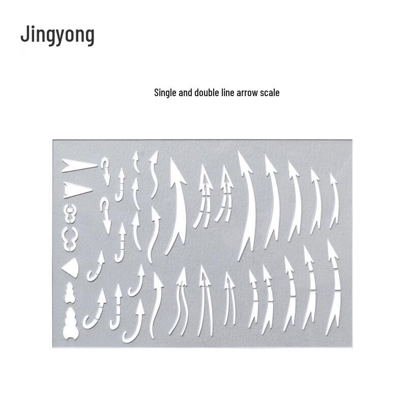 Jingyong Military Terrain Mapping Ruler