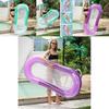 Pvc Gradient Green Adult Water Hammock Lounger Inflatable Chair Cross-border Hot Sale