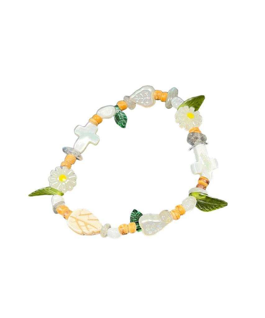 Sk8Er Rock Multi Bead Gemstone Bracelet 002