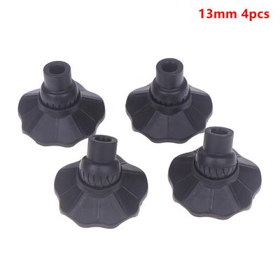 4Pcs 13Mm 15Mm 16Mm Camping Stool Leg Cap Plastic Non-Slip Outdoor Chair Foot Cover Adjustable Fishing Chair Leg Mat Accessory