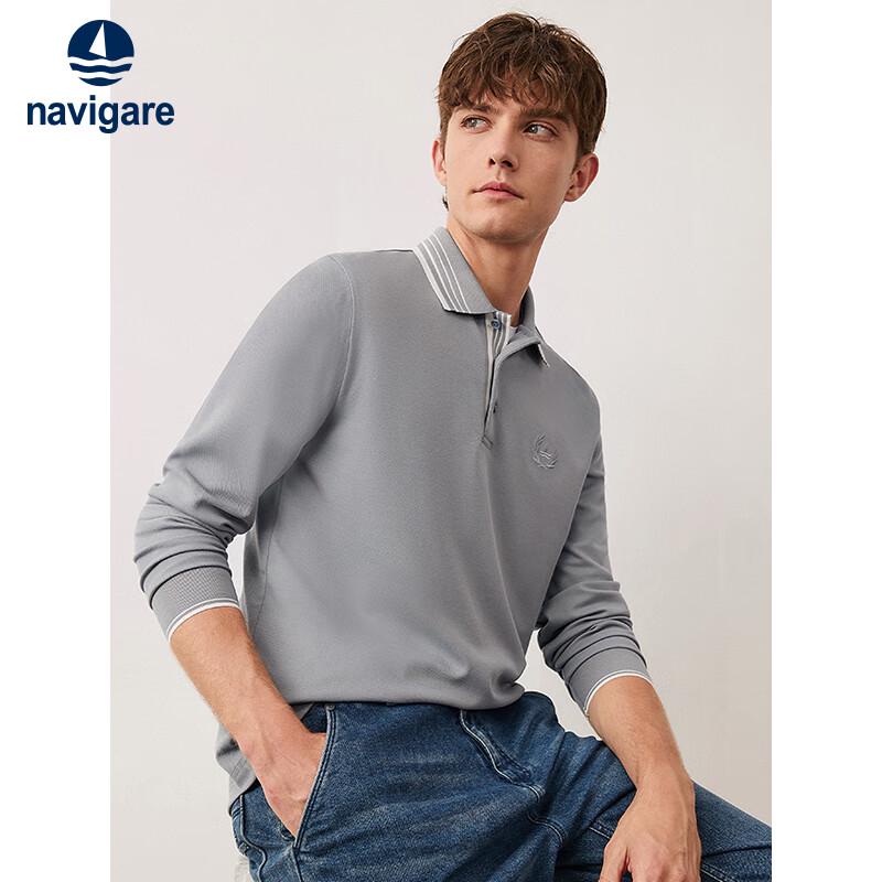 Navegantes Light Brushed Long Sleeve Polo Shirt