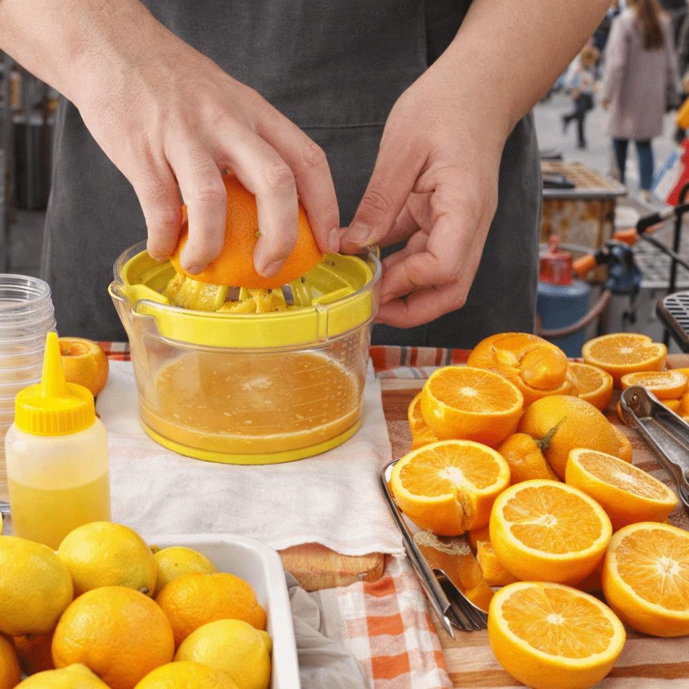 Efficient Hand Press Juicer Plastic Fruit Juicer Vegetable Juicer Mini Juicer  Juice Making