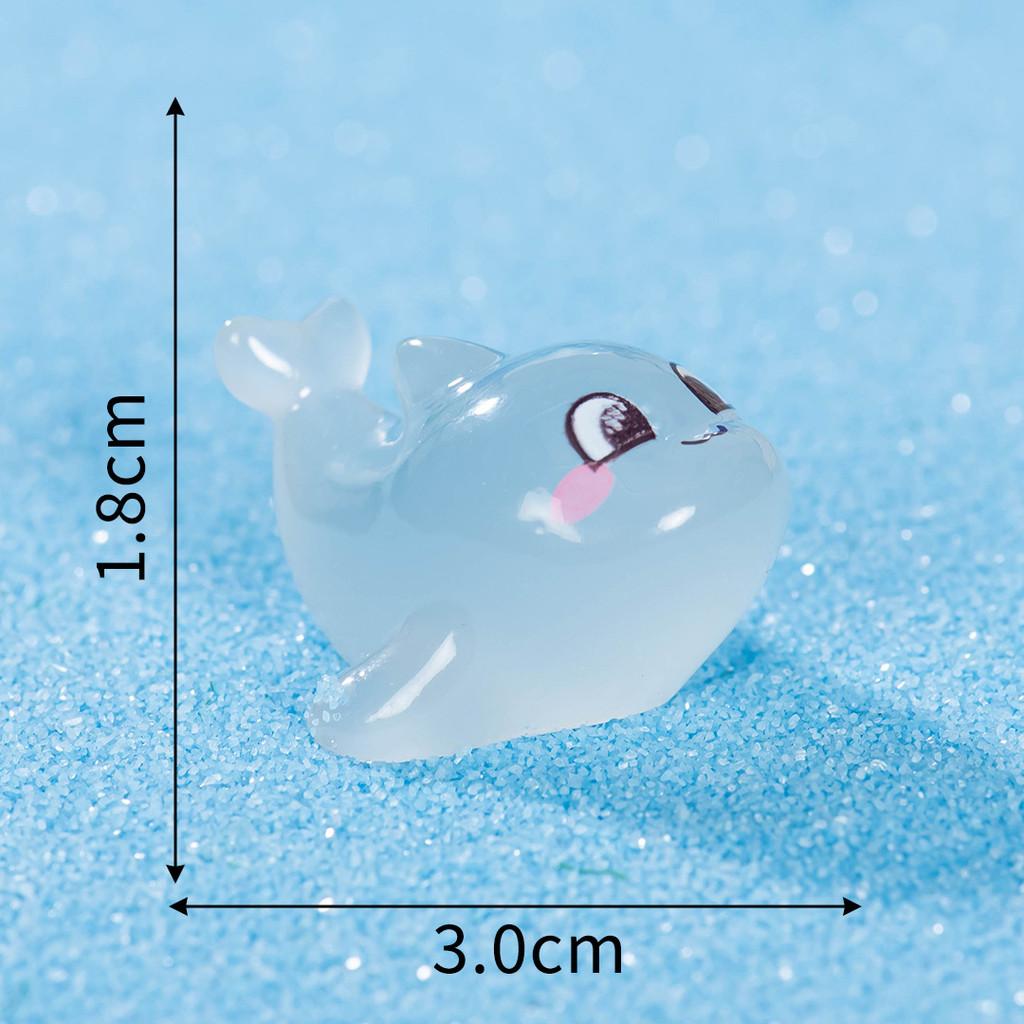 

Пейзаж Микро Ночесветящиеся Морские Животные Черепаха Осьминог Морской Заяц Декор Смола Dolphin