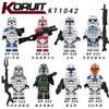 KT1042 Star Wars Sturmtruppler Legionär Baustein Minifigur Spielzeug Kinder Pädagogisches Geschenk