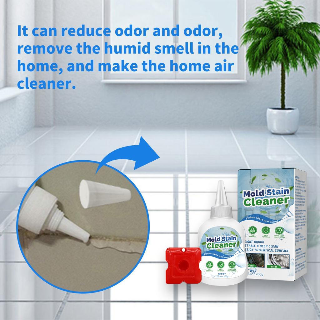 Mold Removal Gel Furniture Tile Wall Washing Machine Silicone Multi-functional Cleaning Mold Removal Gel200ml