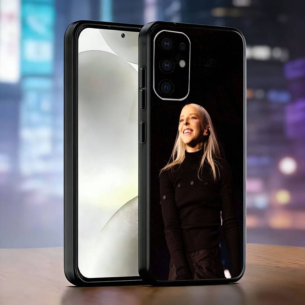 Singer Y-Young Mikos Phone Case For Samsung S25,S24,S21,S22,S23,S30,Ultra,S20,Plus,Fe,Lite,Note,10,Black Cover
