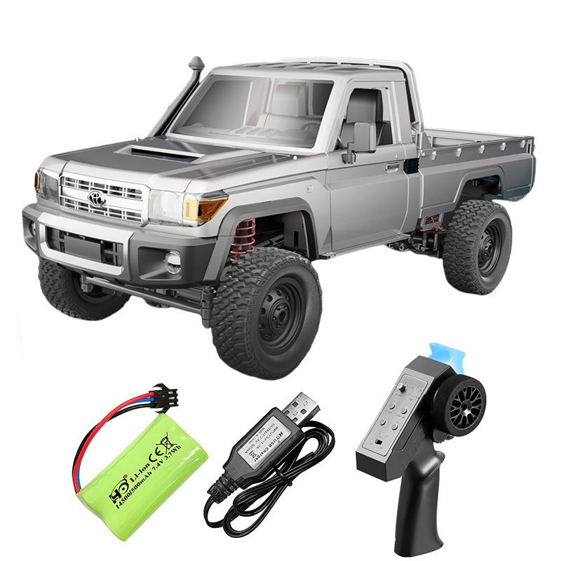 Toyota LC79 Pickup Truck RC Model: MN82s 4WD Off-Road Rock Crawler