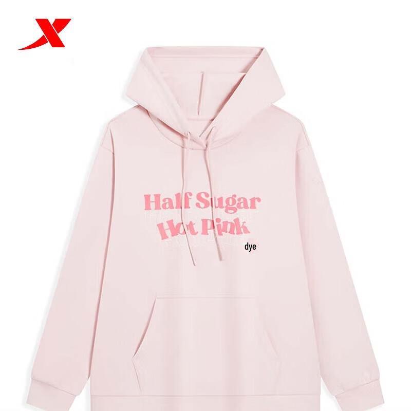XTEP Women s Hooded Pullover Sweatshirt L