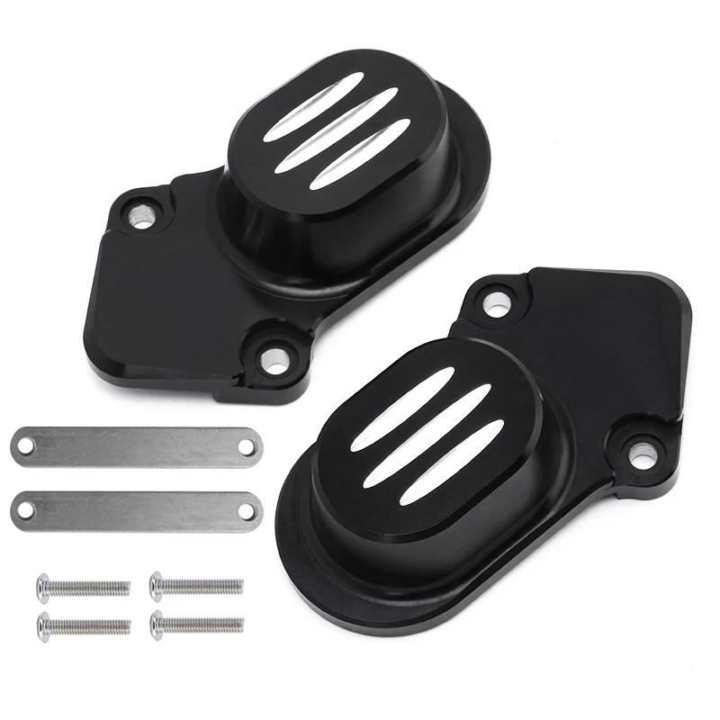 2xBlack Motorcycle Rear Axle Cover Nut Bolt Caps Accessories Fit CNC Aluminum For Harley Sportster 1200 883 X48 2004-2016 2015