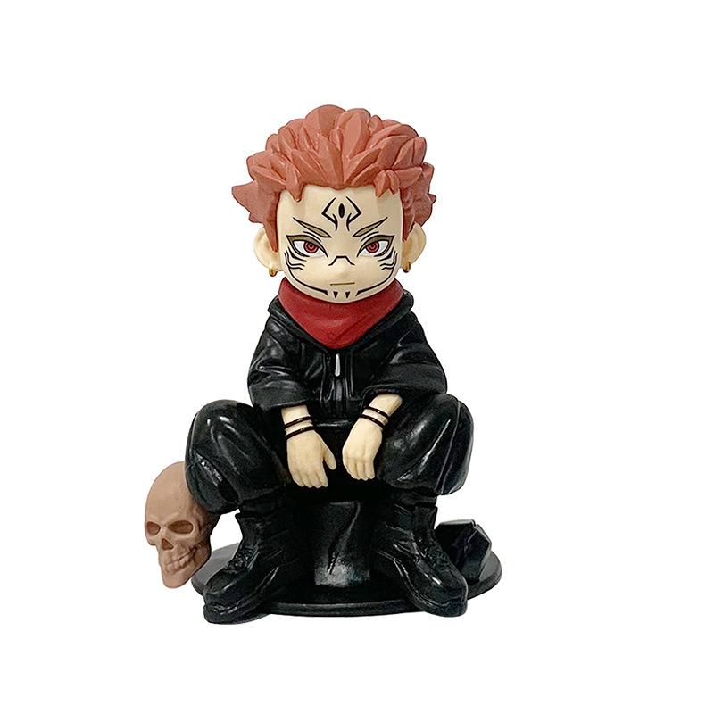 TheFigure Itadori Yuji Gojo Satori Fushiguro Megumi Kugisaki Kawaii  Jujutsu Kaisen  Toy Car Decoration PVC Model Gift