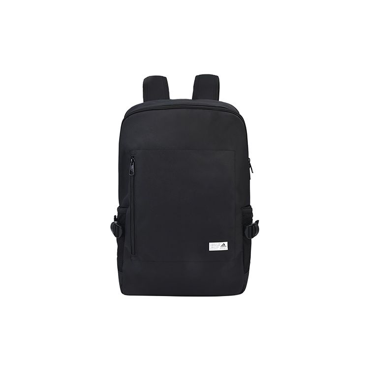 Adidas Large Capacity Travel Zipper Polyester Backpack Unisex Backpack Black FS8336 Black