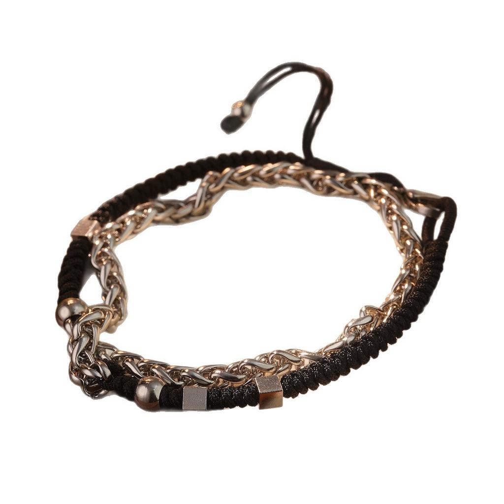 Titanium steel bracelet unisex niche design high-end birthday gift versatile fashion ol niche jewelry