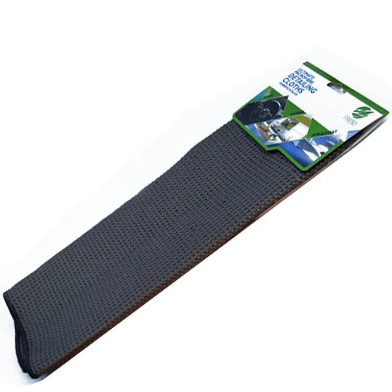 Car Wash Towel Glass Cleaning Water Drying Microfiber Window Clean Wipe Auto Detailing Waffle Weave for Kitchen Bath 40*40cm