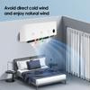 Air Conditioner Deflector Air Register For Ceiling Vent Adjustable Conditioning Guide Fan Anti Direct Blowing Wind Deflector For