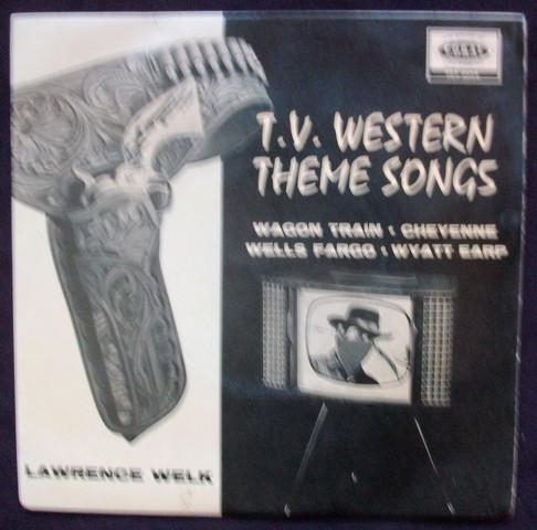 

7inch Record LAWRENCE WELK & HIS CHAMPAGNE MUSIC - T.V. Western Theme Songs FEP2054 Coral 1959 UK Soundtracks & Musicals Used