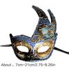 Masquerade Half Face Halloween Masquerade Eyemask Masquerade Costume Accsessory for Women Men Halloween Carnivals Proms