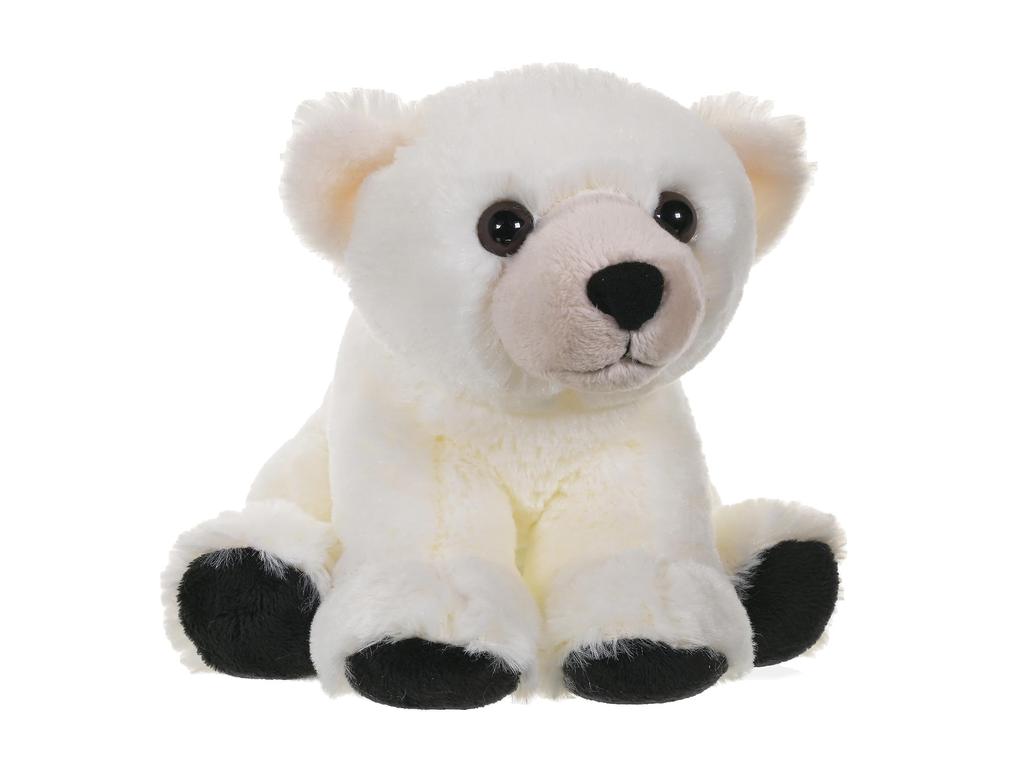 Wild Republic Polar Bear Plush Soft Wild W16 x D21 x 10845 Toy, Material, Animal, Gift, Cuddlekins, H17cm,