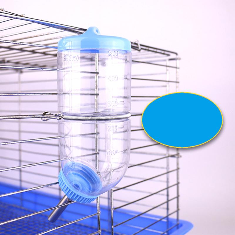 500 ML Leakproof Rolling Ball Water Dispenser for Rabbit Chinchilla Guinea Pig