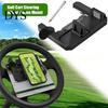 Golf Cart Accessory 1/2Pcs Steering Wheel Phone Holder, with Pencil Slot, Ball All-in-one Holder Marker Storage, Universal Flip-Up Cell Mount,