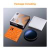 K&F CONCEPT K Series 49-82mm Filters UV/CPL/ND2-400/Black-Mist 1/4 Cap Clean Cloths Camera Lens Filter Set for Nikon Canon Leica