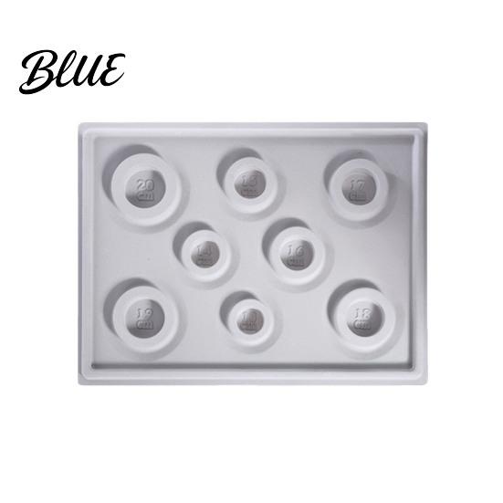 Schmuck-Planungsbrett Perlen-Design DIY-Herstellungsschale Beflockter Organizer