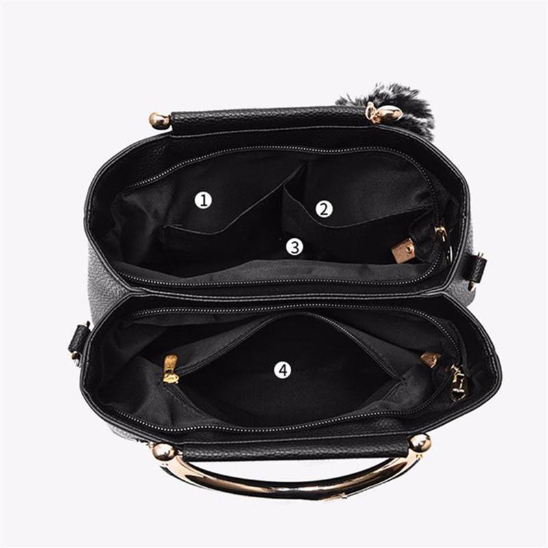 Chic 3D Flower Decor Tote Bag, Stylish Leather Single Crossbody Bags for Women's Handbag Shoulder Bag, Small Top Handle Purse