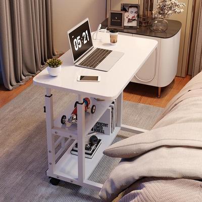 Adjustable Bedside Computer Desk: Compact Lift Table for Bedroom, Dorm, or Study