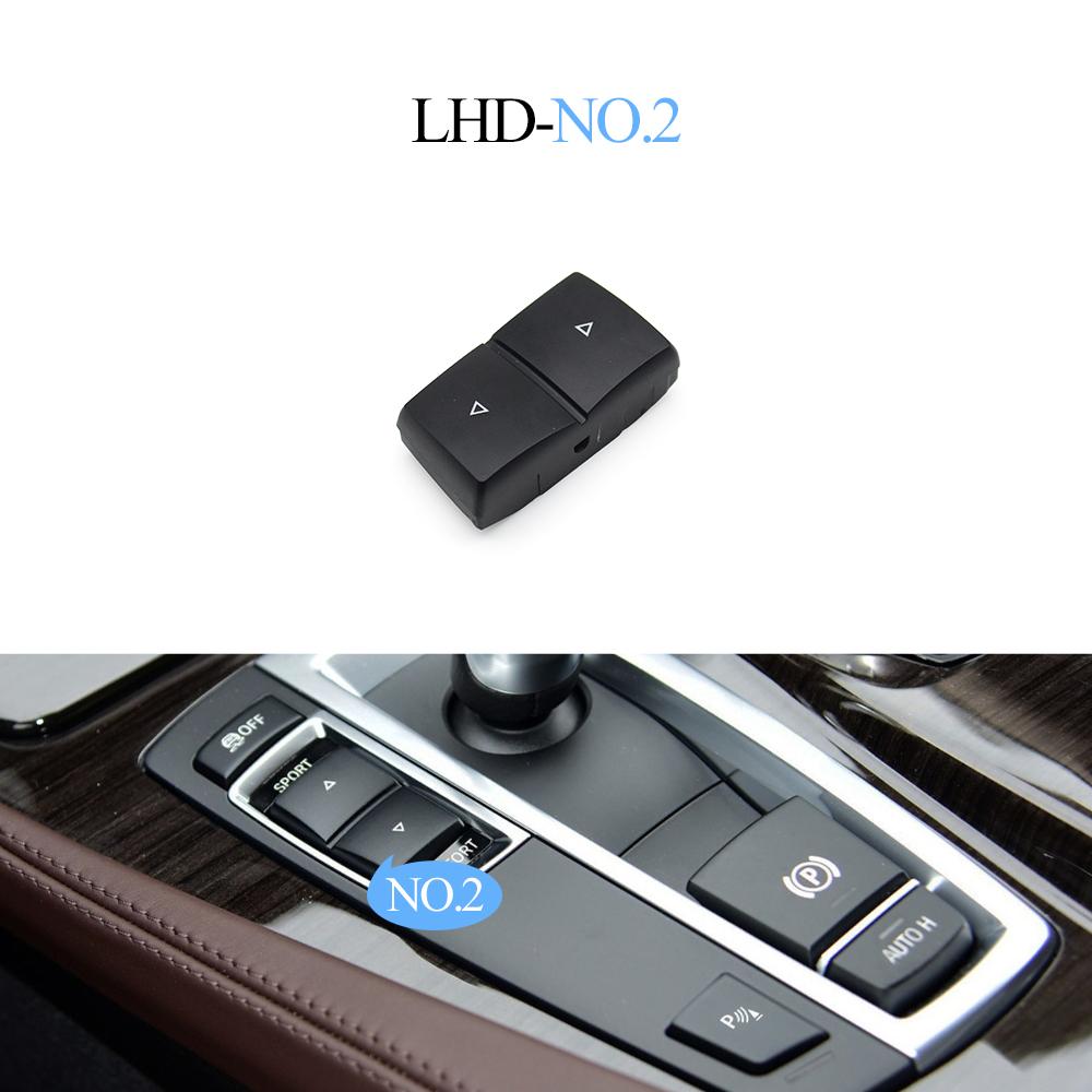 Car Console Antislip Switch Sport Buttons Radar Sensor Button Cover For BMW 5 6 X3 X4 Series F10 F11 F06 F12 F25 F26 61319267890