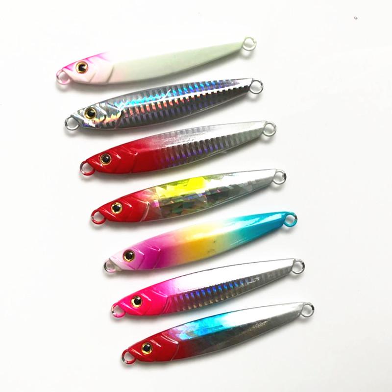 Nanyou Night Glow Trolling Jig 10cm 80g - Ocean Shore Casting Fishing Lure