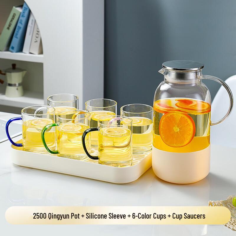 Chaxun Qingyun High Borosilicate Glass Cold Brew Teapot Set